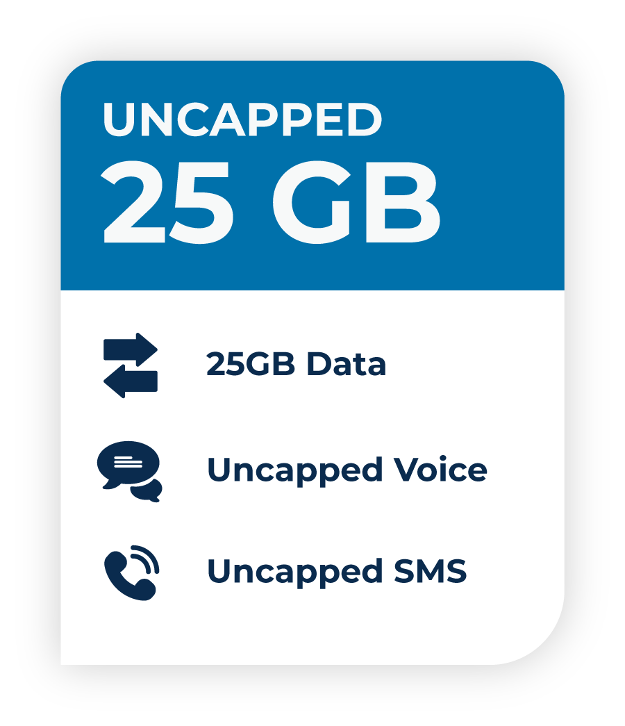 25GB /month
